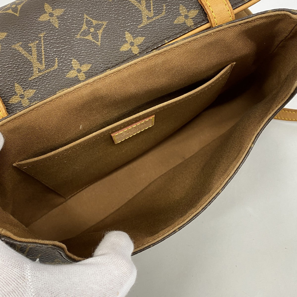 【6gb1185-k】ルイヴィトン リュック・デイパック モノグラム マレルサックアド M51158 ブラウン【中古】レディース