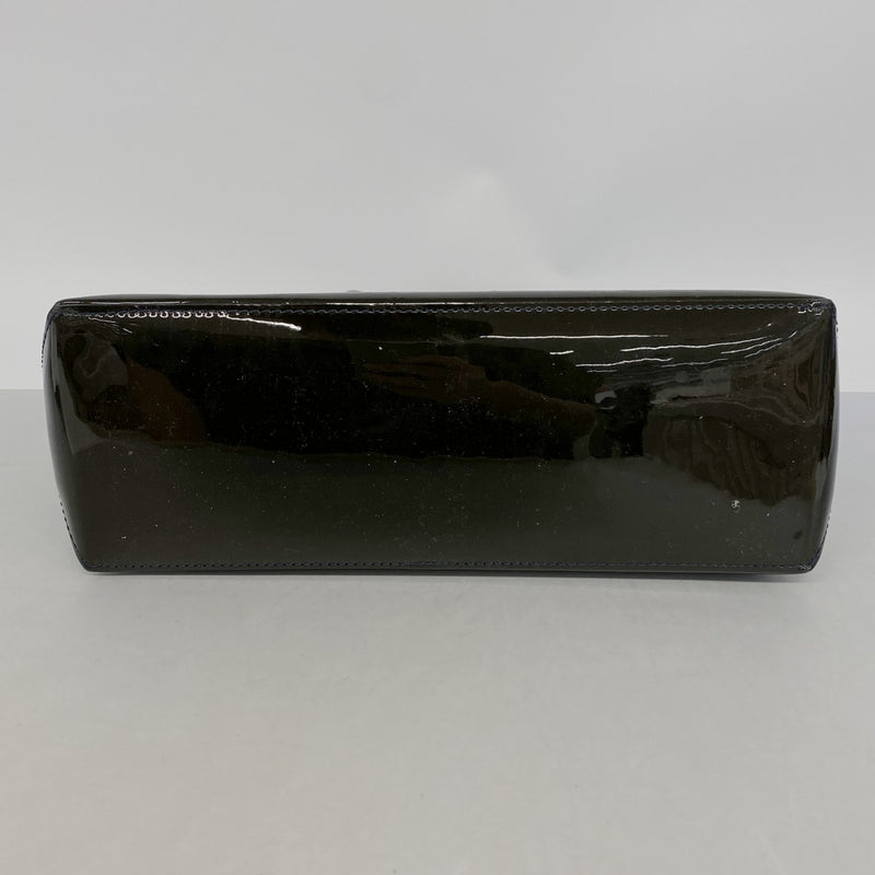 【6gb1208-k】ルイヴィトン ハンドバッグ ヴェルニ ウィルシャーPM M91451 ブルーアンフィニ【中古】レディース