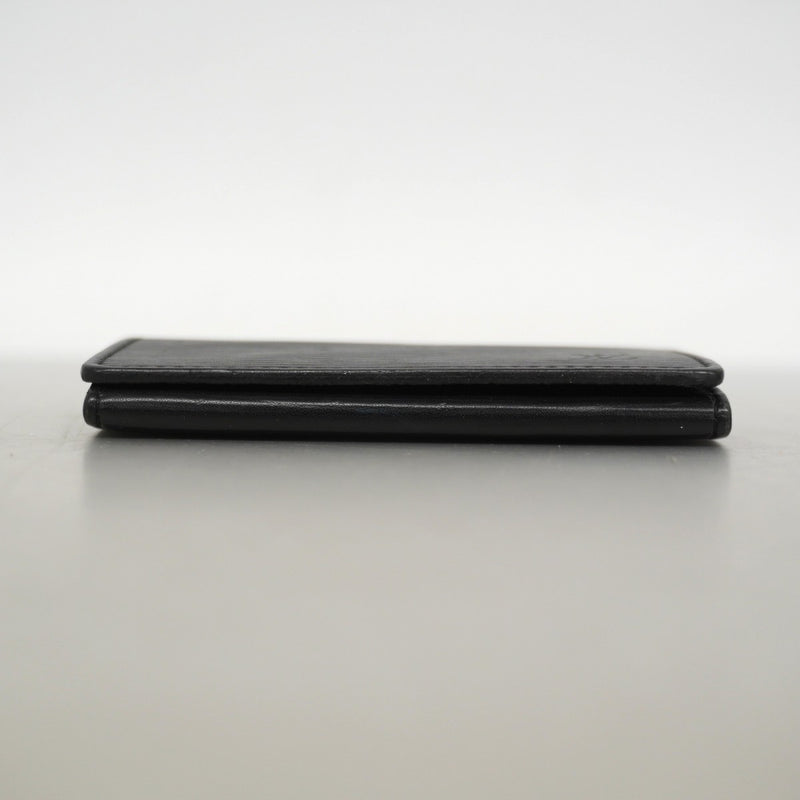 【6gb1278-k】ルイヴィトン 名刺入れ エピ アンヴェロップカルトドゥヴィジット M60652 ノワール【中古】メンズ レディース ユニセックス