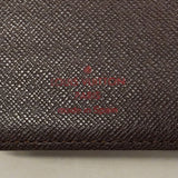 【6gb1289】ルイヴィトン 手帳カバー ダミエ アジェンダPM R20700 エベヌ【中古】メンズ レディース ユニセックス