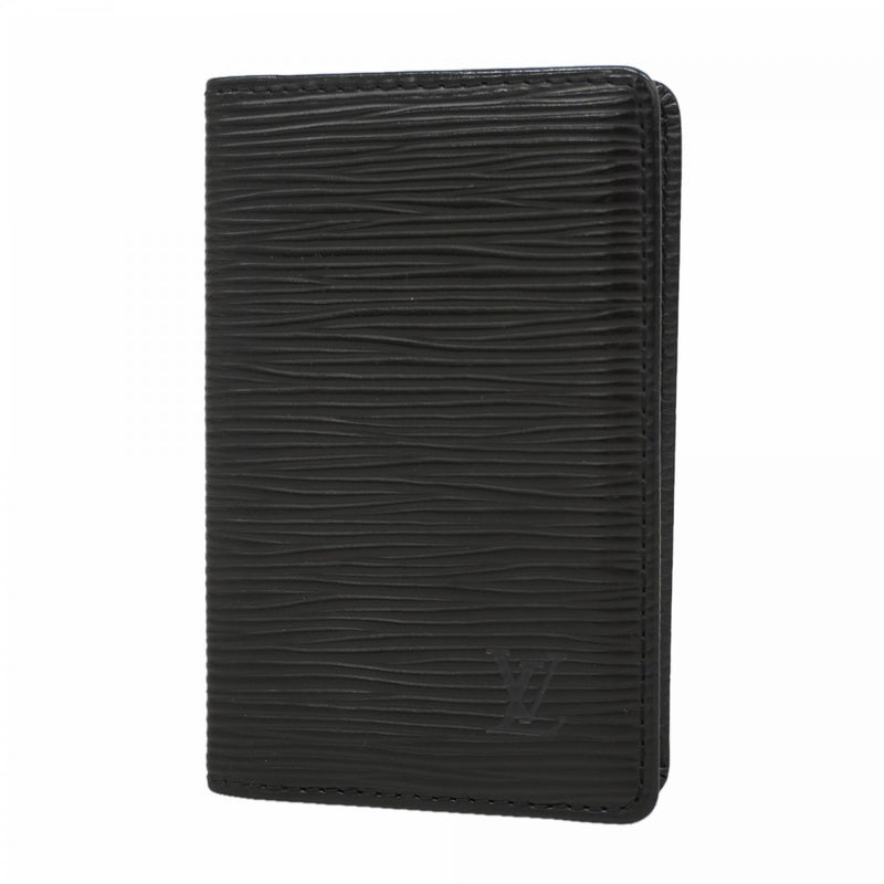 【6gb1321】ルイヴィトン カードケース エピ ポシェットカルトウィジット M56572 ノワール【中古】メンズ レディース ユニセックス