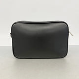 【6gb1324】フェンディ ショルダーバッグ ズッカ PVC レザー ブラック シルバー金具【中古】メンズ