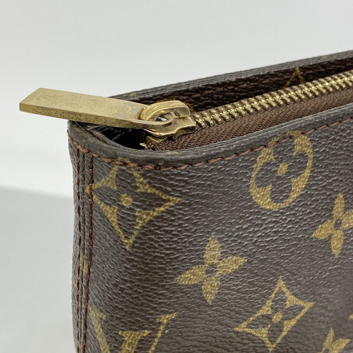 【6gb1396】ルイヴィトン トートバッグ モノグラム カバメゾ M51151 ブラウン【中古】レディース