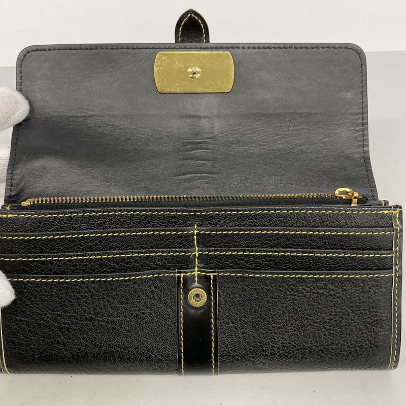 【6gb1411】ルイヴィトン 長財布 スハリ ポルトフォイユルファヴォリ M95645 ノワール【中古】レディース