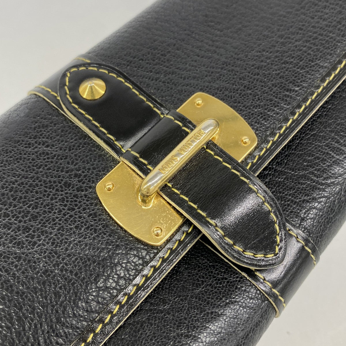 【6gb1411】ルイヴィトン 長財布 スハリ ポルトフォイユルファヴォリ M95645 ノワール【中古】レディース