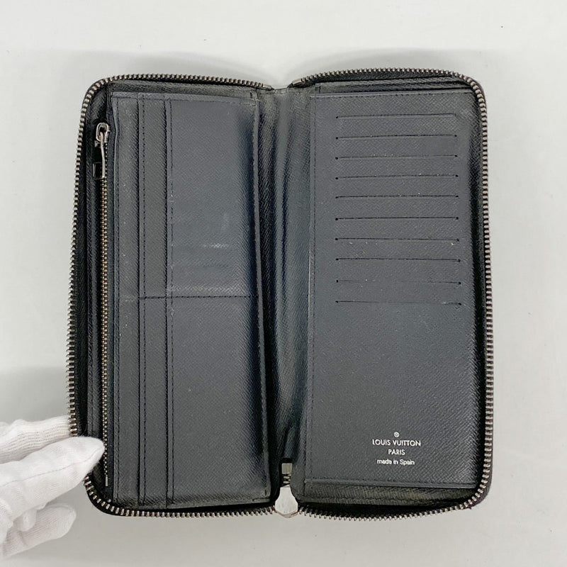 【6gb1518-k】ルイヴィトン 長財布 モノグラム・エクリプス ジッピーウォレットヴェルティカル M62295 ブラック【中古】メンズ