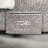 【6gb1592】フェンディ ハンドバッグ ズッカ バイザウェイ レザー ライトブラウン シルバー金具 2wayバッグ【中古】レディース