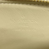 【6gb1625-k】ルイヴィトン ポーチ ヴェルニ レキシントン M91010 ベージュ【中古】レディース