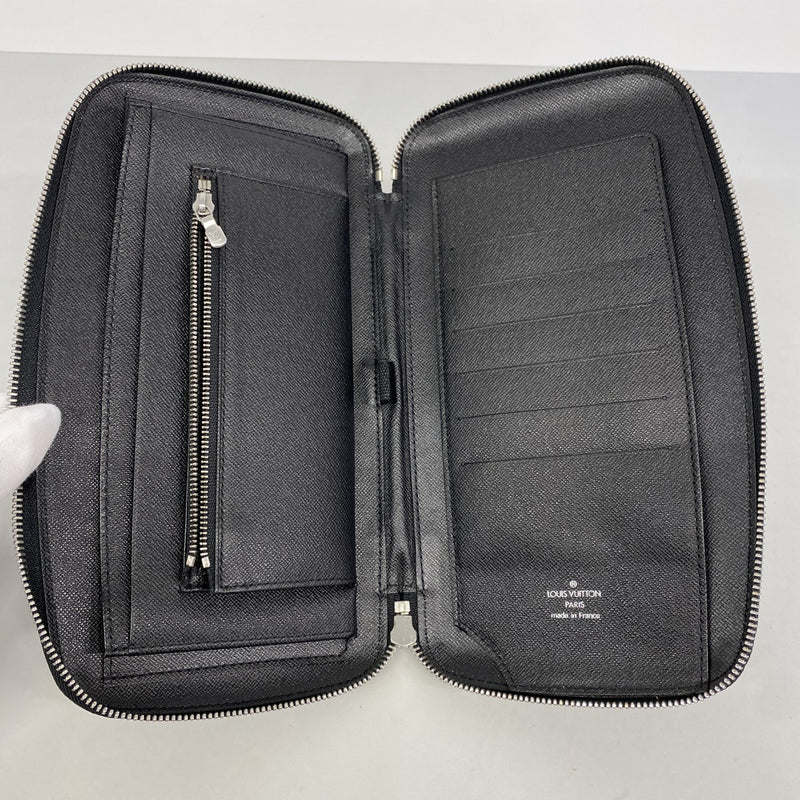 【6gb1634-k】ルイヴィトン 長財布 タイガ オーガナイザーアトール M30652 アルドワーズ 旧型【中古】メンズ