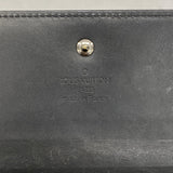 【6gb1662-k】ルイヴィトン 三つ折り長財布 モノグラム・マット ポルトトレゾールインターナショナル M65102 ノワール【中古】メンズ レディース ユニセックス