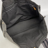 【6gb1706】エルメス トートバッグ フールトゥMM キャンバス グレー シルバー金具【中古】メンズ レディース ユニセックス