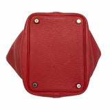 【6gb1708】エルメス ハンドバッグ ピコタンロックPM トリヨンクレマンス ルージュカザック シルバー金具 □L刻印【中古】レディース