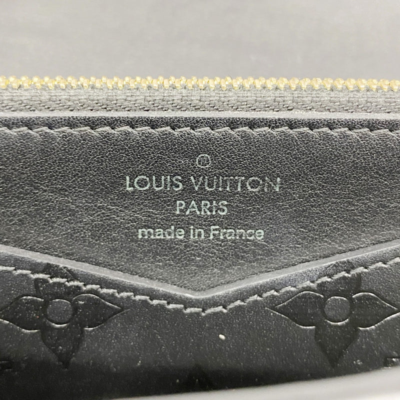 【6gb1764-k】ルイヴィトン 長財布 ポルトフォイユヴェリー M62059 ノワール【中古】レディース