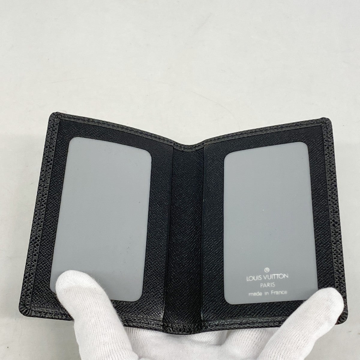 【6gb1765-k】ルイヴィトン カードケース タイガ ポルト2カルトヴェルティカル M30492 アルドワーズ【中古】メンズ