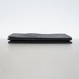【6gb1788-k】シャネル ショルダーウォレット キャビアスキン ブラック ゴールド金具【中古】レディース