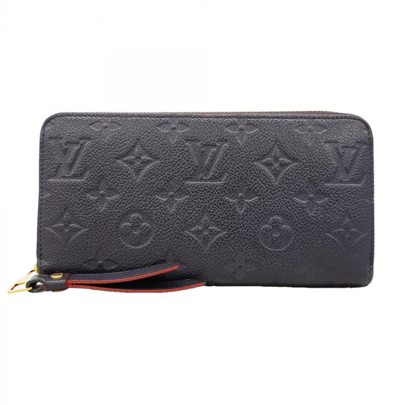【6gb1829-k】ルイヴィトン 長財布 モノグラム・アンプラント ジッピーウォレット M62121 マリーヌルージュ【中古】レディース