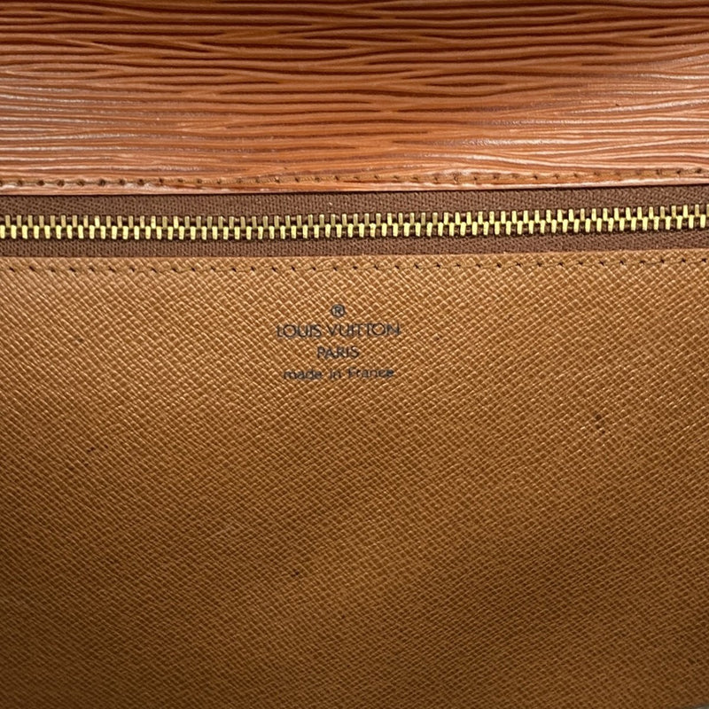 【6gb1835-k】ルイヴィトン ハンドバッグ エピ モンソー M52123 ケニアブラウン 2wayバッグ【中古】レディース
