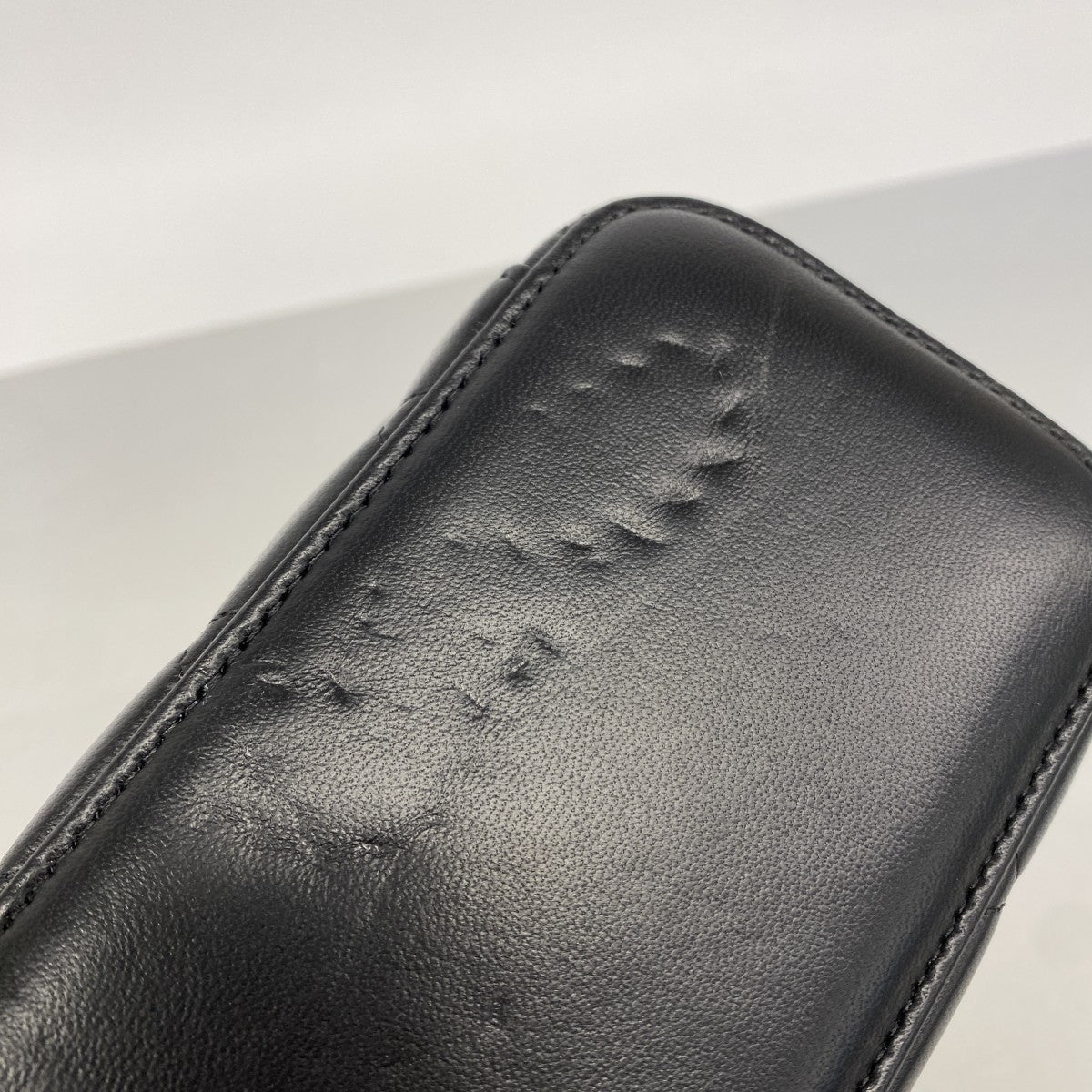 【6gb1848-k】シャネル ショルダーバッグ マトラッセ チェーンショルダー ラムスキン ブラック ゴールド金具【中古】レディース