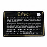 【6gb1849-k】シャネル 三つ折り財布 カメリア ラムスキン ブラック シルバー金具【中古】レディース