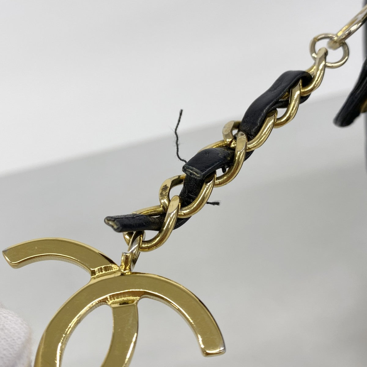 【6gb1862-k】シャネル ショルダーバッグ マトラッセ チェーンショルダー ラムスキン ブラック ゴールド金具【中古】レディース
