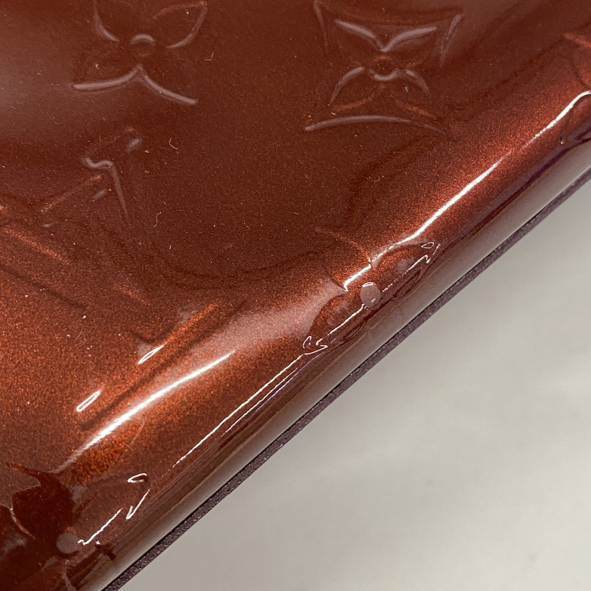 【6gb1872】ルイヴィトン トートバッグ ヴェルニ ウィルシャーPM M91644 ルージュフォーヴィスト【中古】レディース