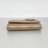 【6gb1878】グッチ キーケース グッチシマ 257217 レザー ピンク シャンパンゴールド金具【中古】レディース