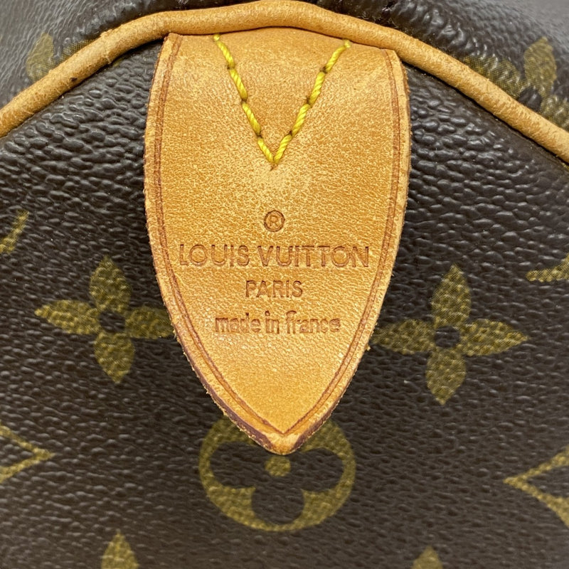 【6gb1907】ルイヴィトン ハンドバッグ モノグラム スピーディ35 M41107 ブラウン【中古】レディース