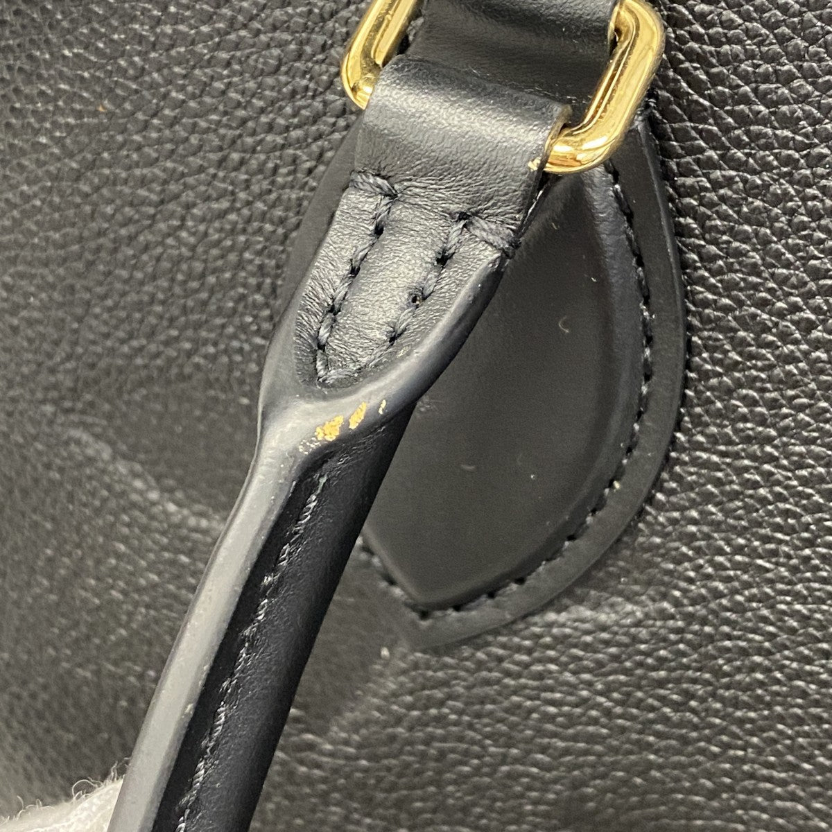 【6gb1944-h】ルイヴィトン トートバッグ モノグラム・アンプラント オンザゴーMM M45595 ノワール 2wayバッグ【中古】レディース