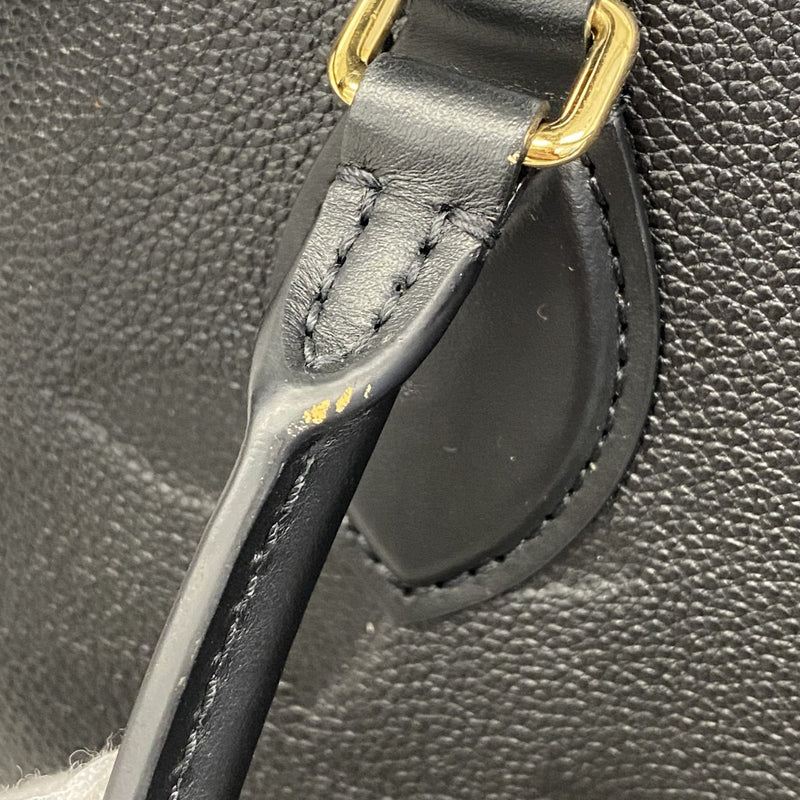 【6gb1944-h】ルイヴィトン トートバッグ モノグラム・アンプラント オンザゴーMM M45595 ノワール 2wayバッグ【中古】レディース