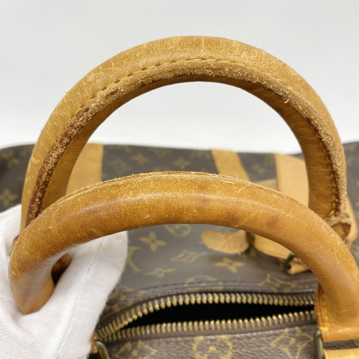 【6gb1960】ルイヴィトン ボストンバッグ モノグラム キーポルバンドリエール50 M41416 ブラウン【中古】メンズ レディース ユニセックス