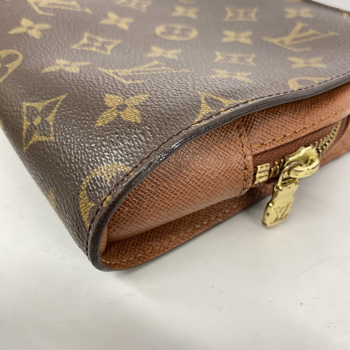 【6gb1967】ルイヴィトン クラッチバッグ モノグラム オルセー M51790 ブラウン【中古】レディース