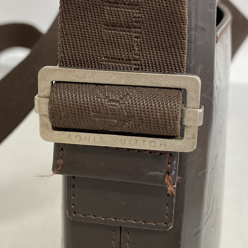 【6gb1968-k】ルイヴィトン ショルダーバッグ モノグラム・グラセレザー ボビー M46520 カフェ【中古】メンズ