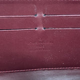 【6gb1976-k】ルイヴィトン 長財布 ヴェルニ ジッピーウォレット M91536 ルージュフォーヴィスト【中古】レディース
