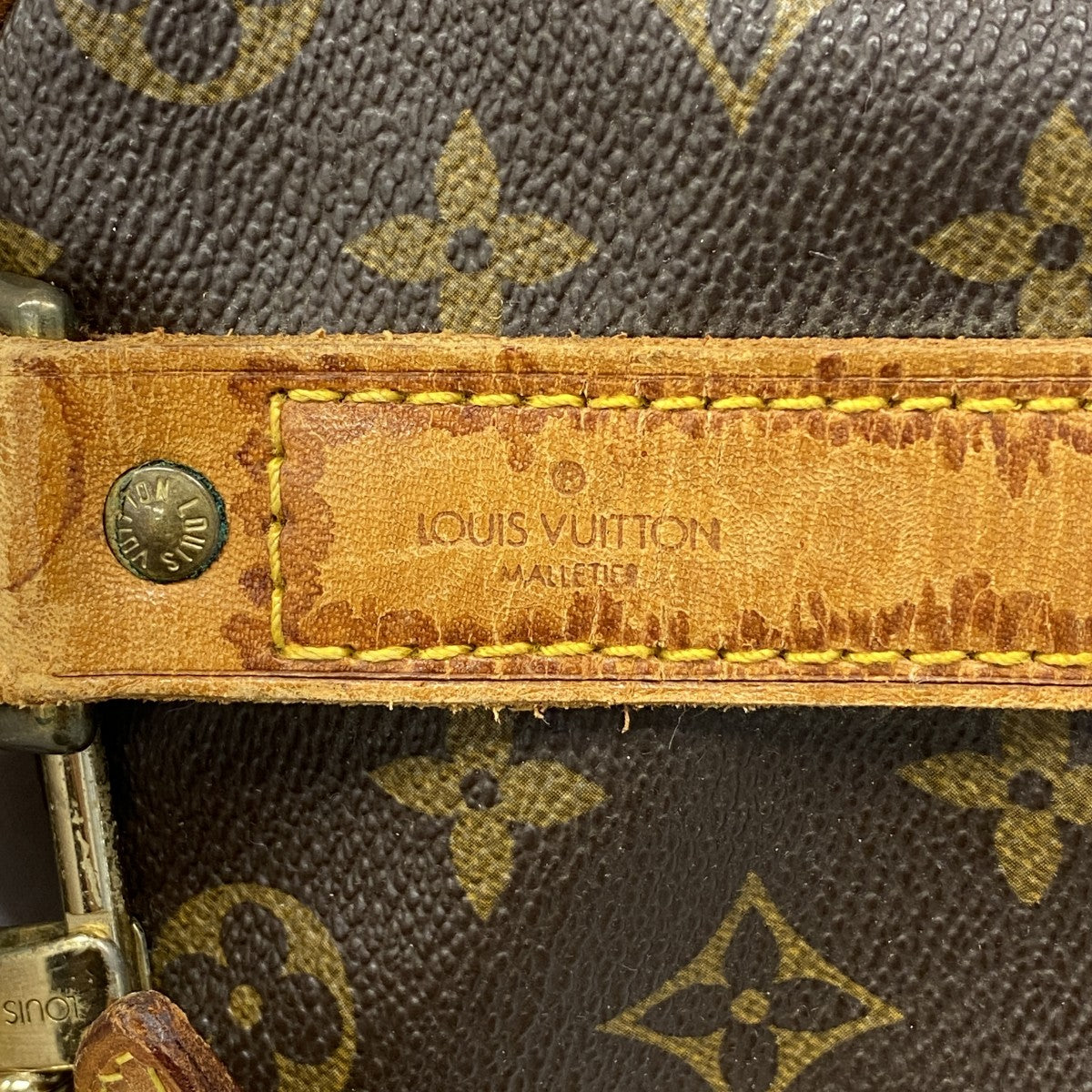 【6gb1981】ルイヴィトン ボストンバッグ モノグラム キーポルバンドリエール50 M41416 ブラウン【中古】メンズ レディース ユニセックス