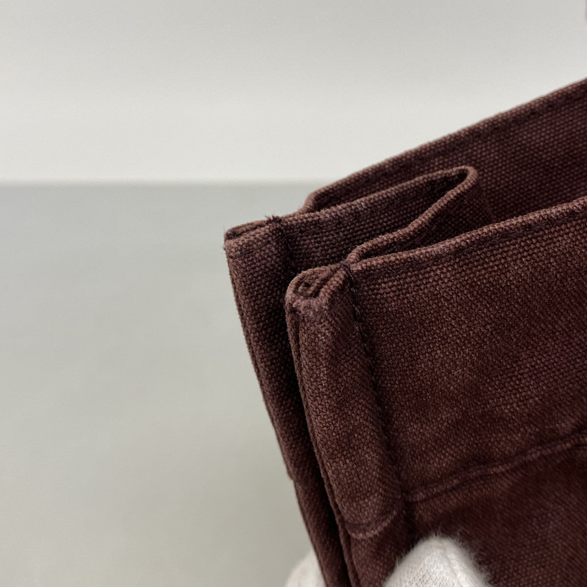 【6gb2004-k】エルメス トートバッグ フールトゥMM キャンバス ボルドー シルバー金具【中古】メンズ レディース ユニセックス