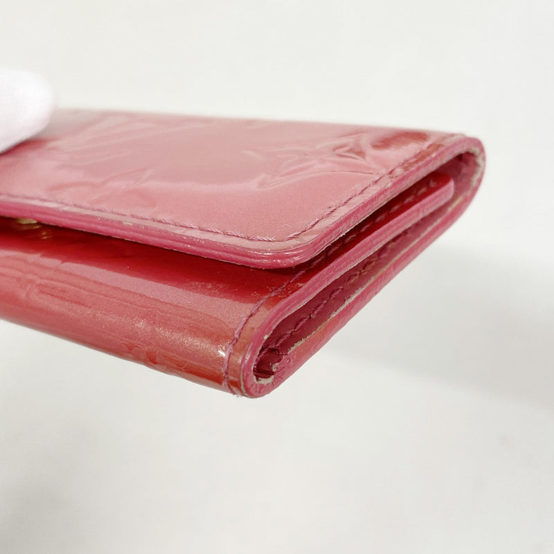 【6gb2032】ルイヴィトン キーケース ヴェルニ ミュルティクレ4 M9145F フランボワーズ【中古】レディース