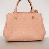 【6gb2039-k】ルイヴィトン ハンドバッグ モノグラム・アンプラント モンテーニュBB M44123 ローズプードル 2wayバッグ【中古】レディース