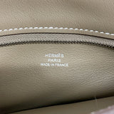【6gb2102】エルメス ショルダーバッグ ポッシャンプリュス スイフト エトゥープ シルバー金具 U刻印【中古】メンズ レディース ユニセックス