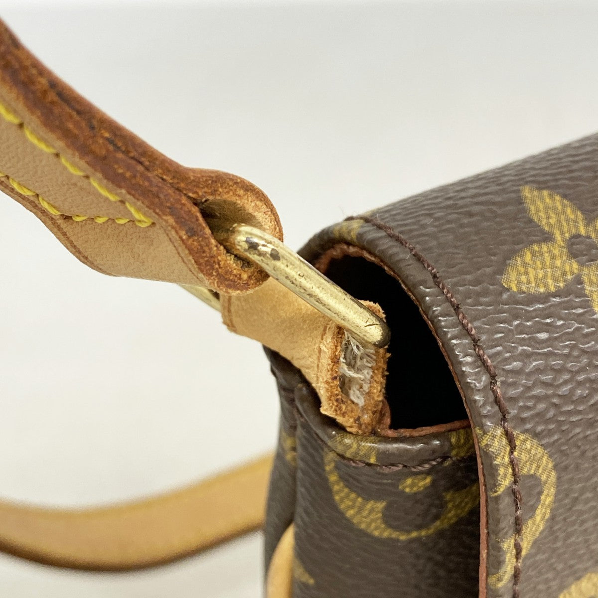 【6gb2107】ルイヴィトン ショルダーバッグ モノグラム ミュゼットタンゴショートストラップ M51257 ブラウン【中古】レディース