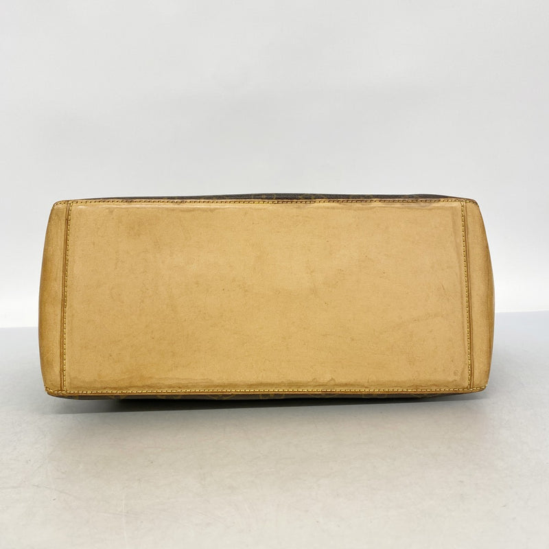 【6gb2122】ルイヴィトン トートバッグ モノグラム カバメゾ M51151 ブラウン【中古】レディース