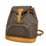 【6gb2163】ルイヴィトン リュック・デイパック モノグラム モンスリMM M51136 ブラウン【中古】レディース