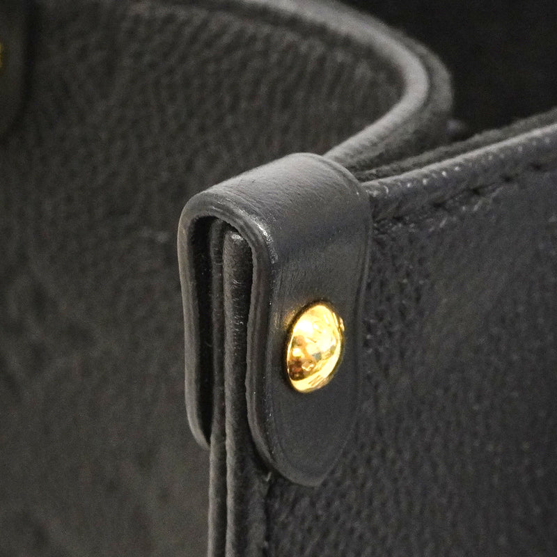 【6gb2224】ルイヴィトン ハンドバッグ モノグラム・アンプラント オンザゴーPM M45653 ノワール 2wayバッグ【中古】レディース