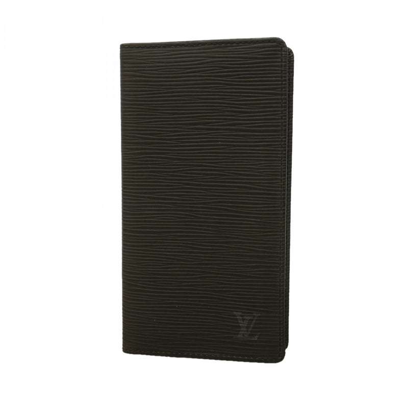 【6gb2245-k】ルイヴィトン 長札入れ エピ ポルトカルトクレディ円 M63212 ノワール【中古】メンズ