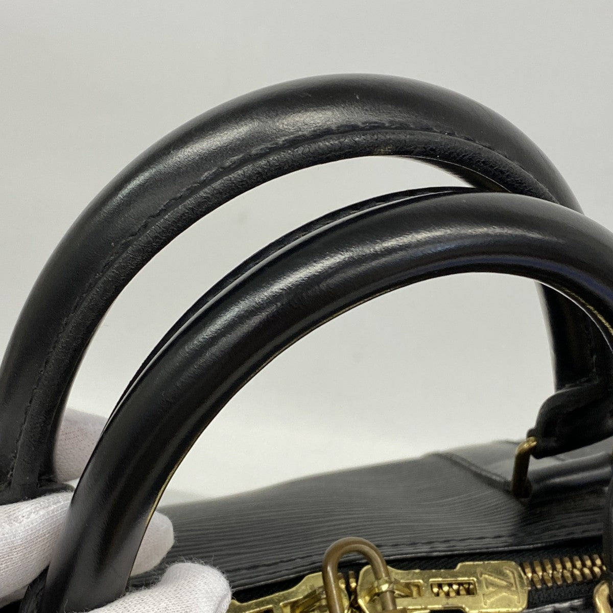 【6gb2273】ルイヴィトン ボストンバッグ エピ キーポル50 M42962 ノワール【中古】メンズ レディース ユニセックス