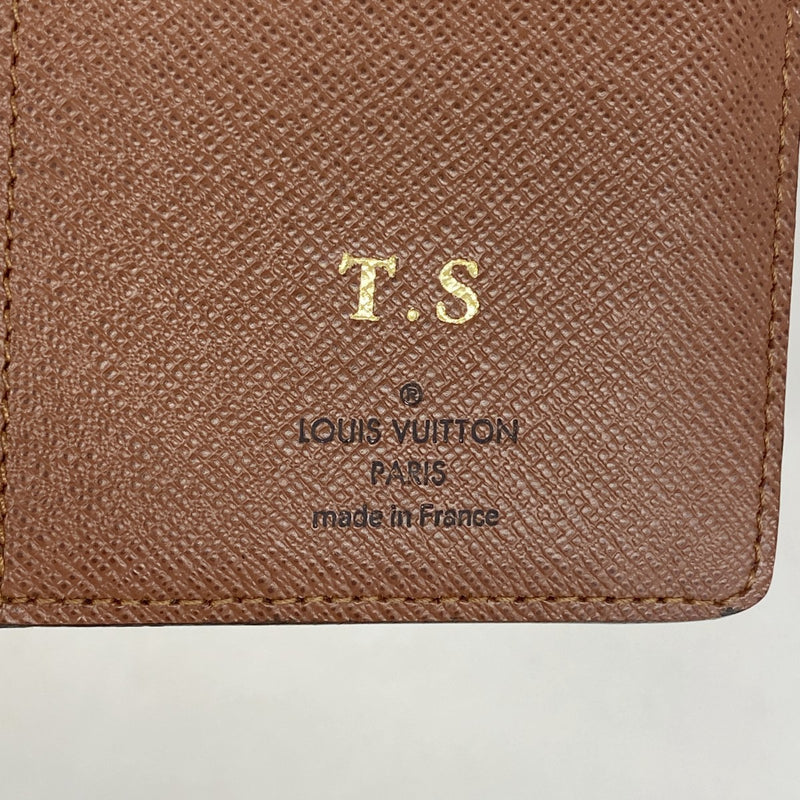 【6gb2328】ルイヴィトン 長財布 モノグラム ポルトフォイユブラザ M66540 ブラウン【中古】メンズ