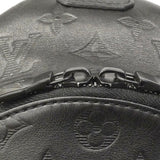 【6gc2394】ルイヴィトン ボディバッグ モノグラム・シャドウ レーサースリングバッグ M46107 ブラック【中古】メンズ