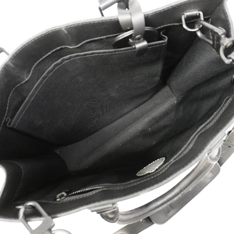 【6gc2395】ルイヴィトン トートバッグ モノグラム・エクリプス サックプラ M46404 ブラック 2wayバッグ 草間彌生コラボ【中古】メンズ