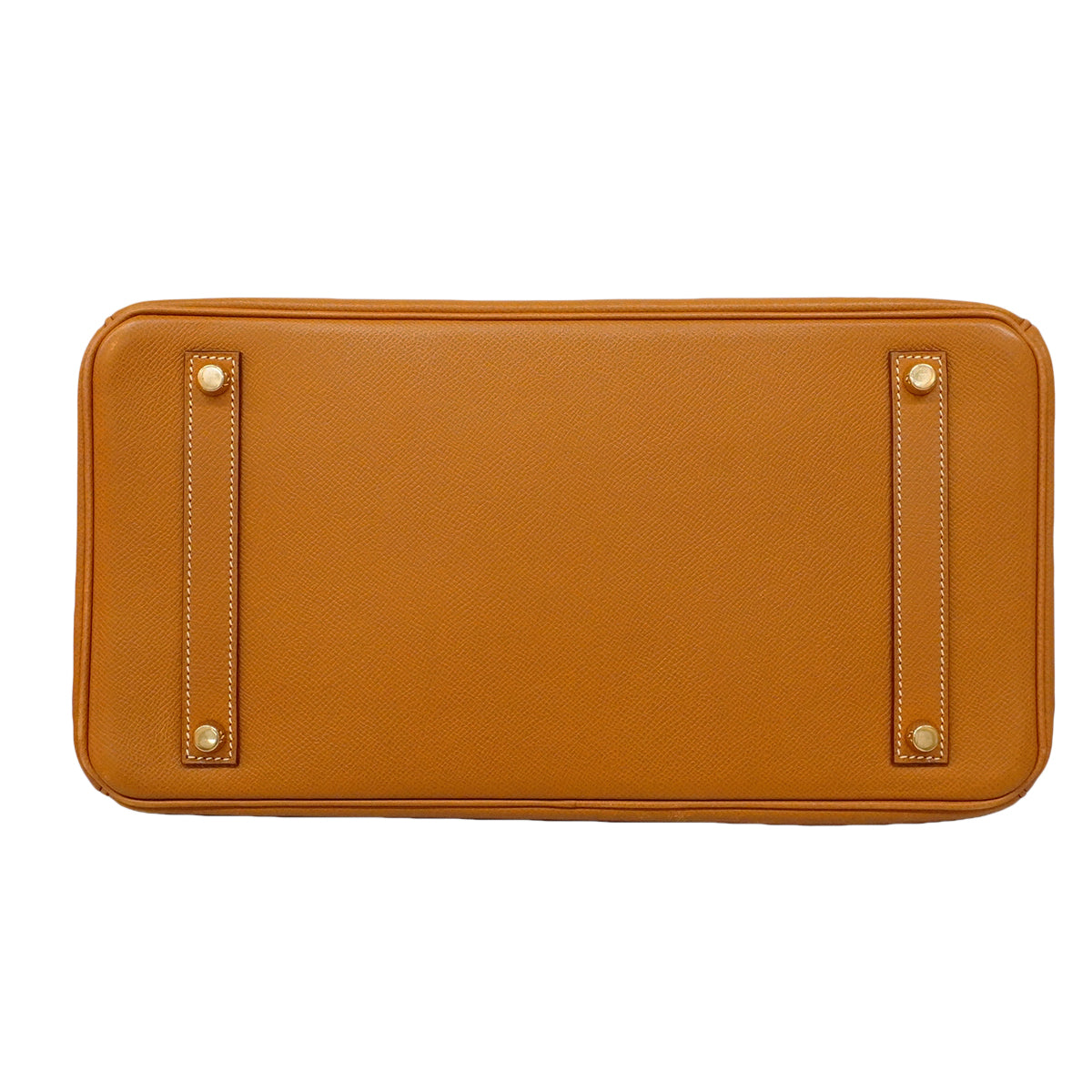 【6gc2406】エルメス ハンドバッグ バーキン35 ヴォーエプソン ゴールド ゴールド金具 □J刻印【中古】レディース