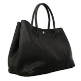 【6gc2407】エルメス トートバッグ ガーデンパーティPM ネゴンダ ブラック シルバー金具 □K刻印【中古】レディース
