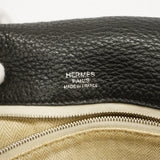 【6gc2414】エルメス ショルダーバッグ アルフレッドバサス トリヨンクレマンス ブラック シルバー金具 □P刻印【中古】レディース